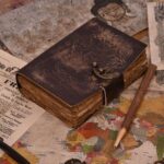 Genuine Leather Diary | Vintage Handmade Leather Journal | Premium Antique LOCK Closure | 200 Handmade Deckle Edge Antique Pages -1